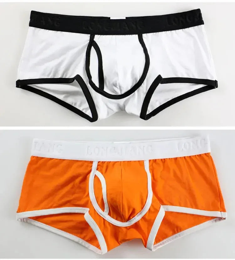 Mens Boxers Cotton Underwear Hot Male Underwear Breathable Underpants Men Sports Panties Shorts Comfortable Boxer