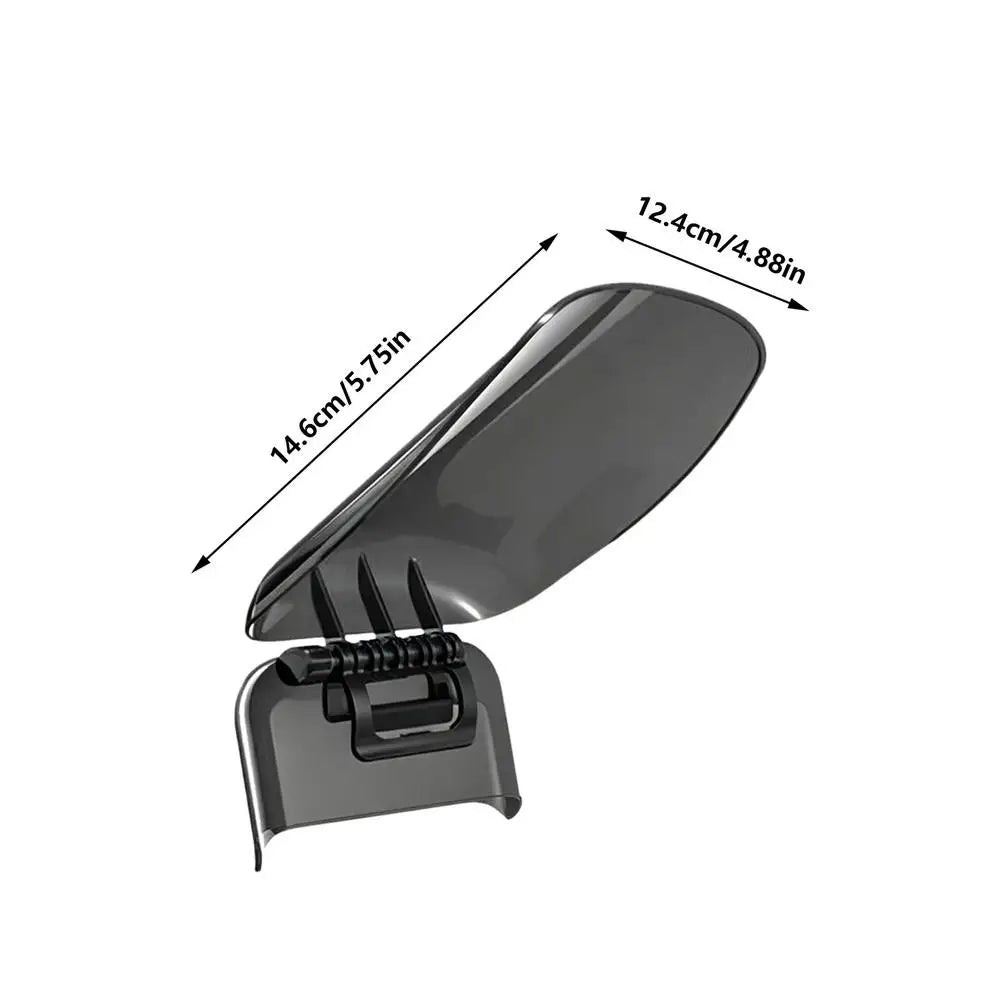 Dashboard Cell Phone Sun Shade Heat-Insulating Adjustable Clear Cell Phone Sun Cover for Car for Sedan Caravan RV Road Trips