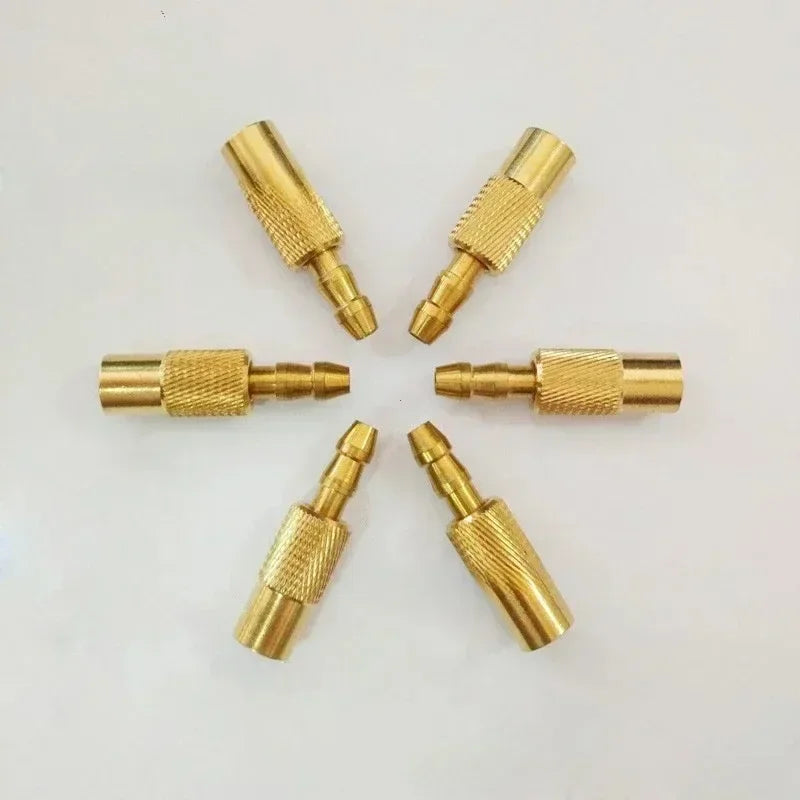 Auto Air Pump Chuck Clip Portable Brass Inflatable Clamp Connector Adapter Car Truck Tyre Tire Inflator Valve Connector Tools