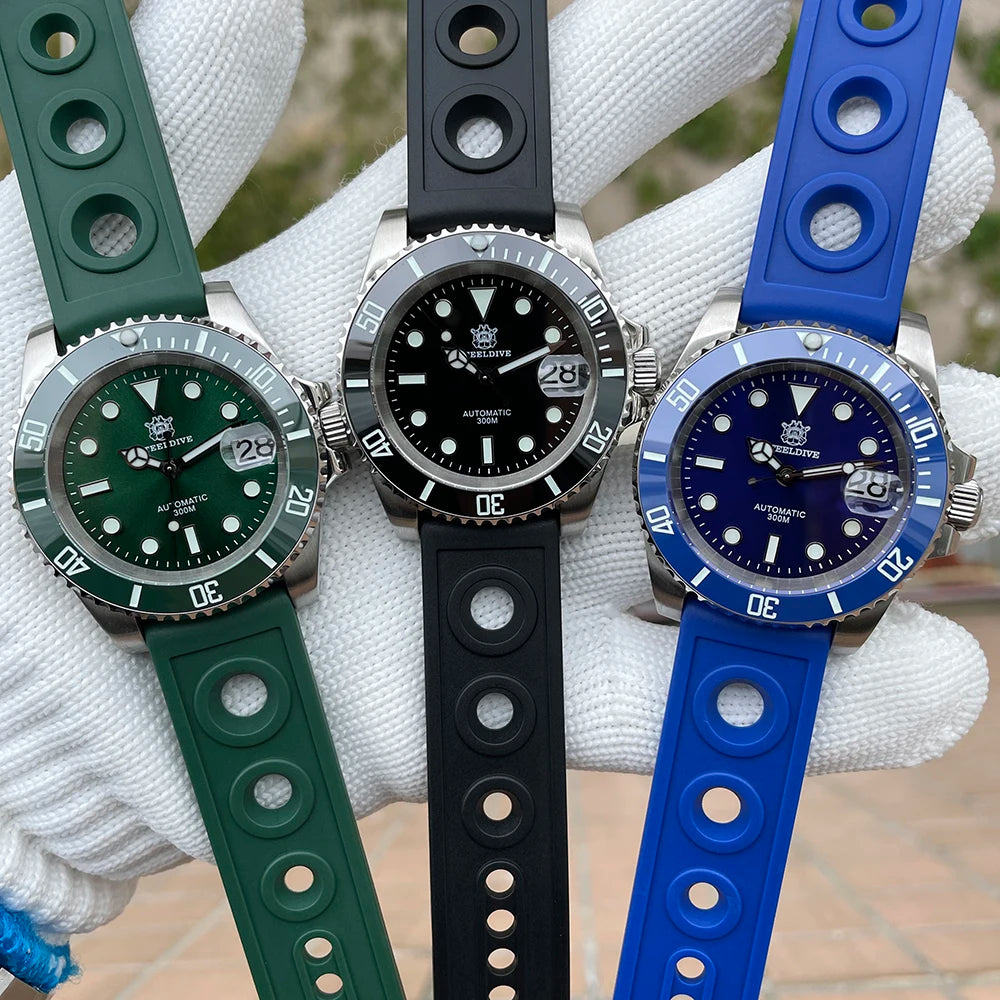 STEELDIVE 1953 Watch NH35 Automatic Mechanical 316L Stainless Steel BGW9 Lume Top Brand 200M Dive Wristwatch Men Reloj Hombre
