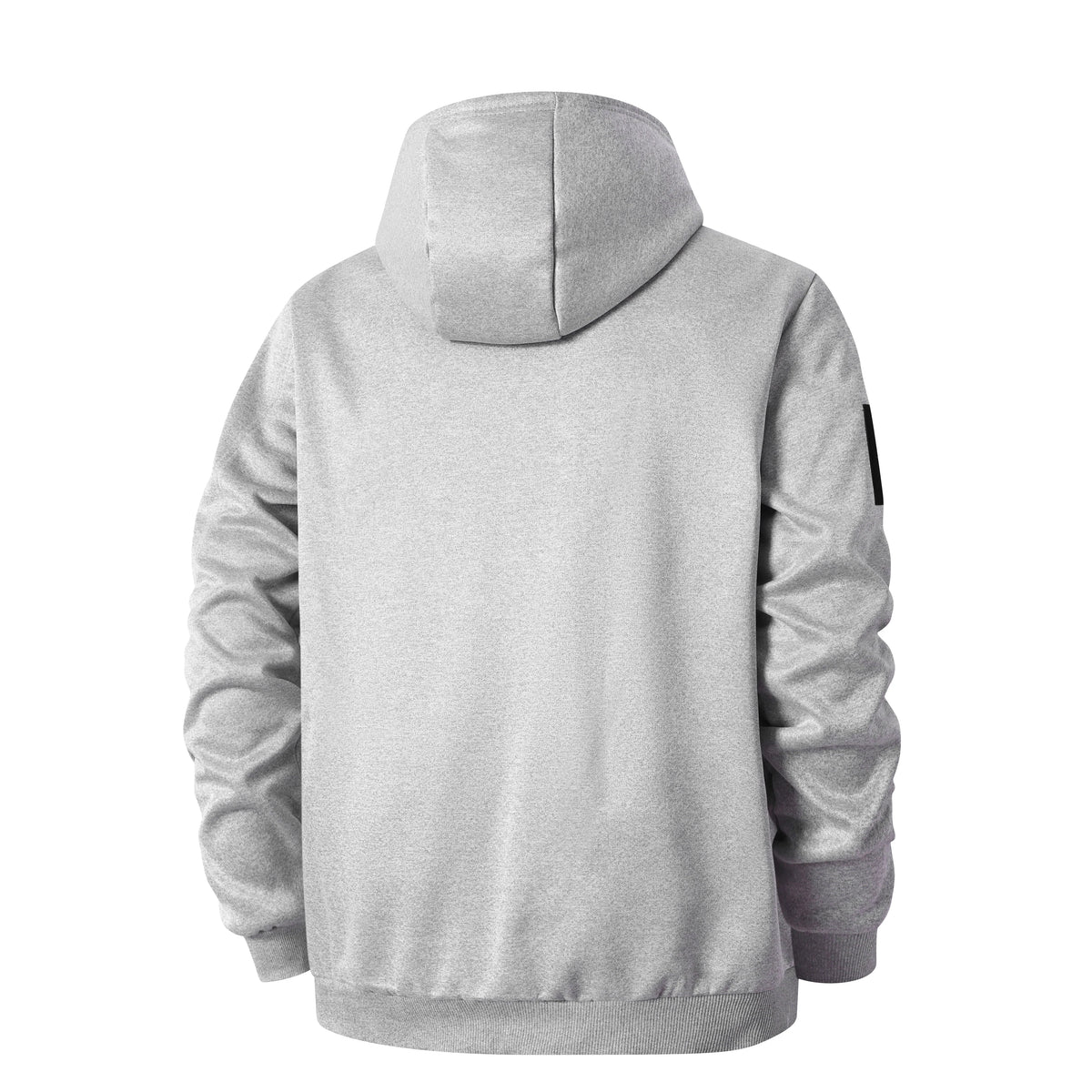 Winter Fleece Jacket Men's Casual Thickened Wool Jacket Warm Zipper Hoodies Cardigan Sports Long Sleeve Sweatshirts Hooded Coat