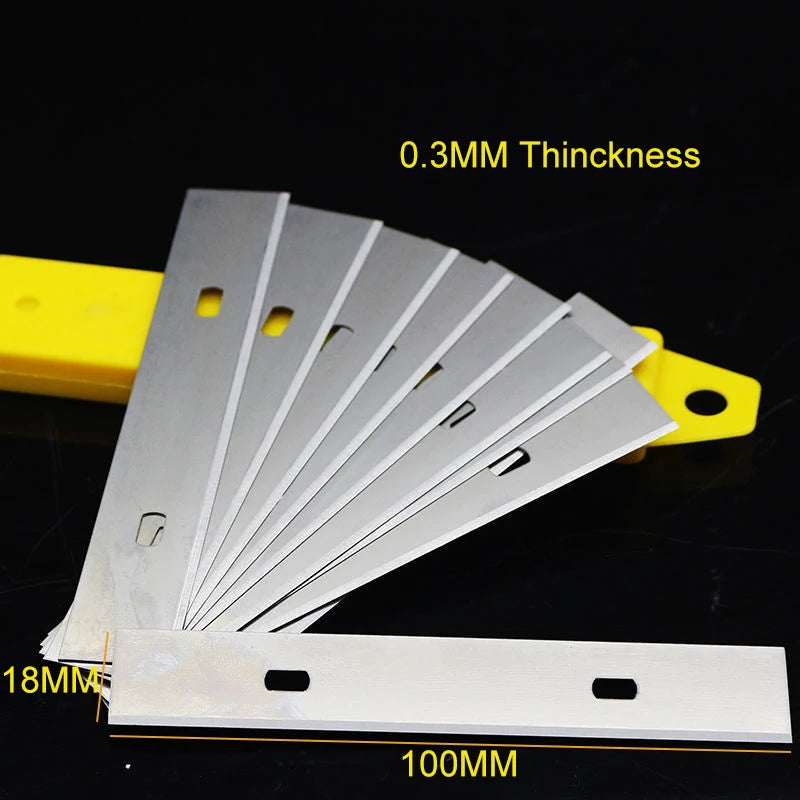 ALIWRAP Metal Blade Scraper Spatula Car Glue Sticker Remover Household Cleaning Window Ceramic Glass Oven Stain Removal Squeegee