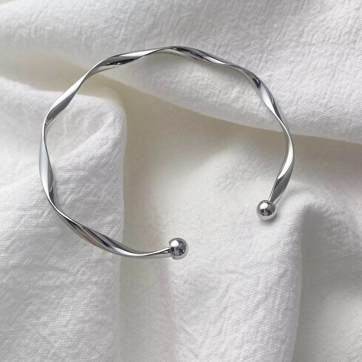 925 Sterling Silver 4MM Twisted Rope Bracelets For Women Men Fashion Minimalist Couple Chain Bracelet Male Unisex Jewelry Gifts