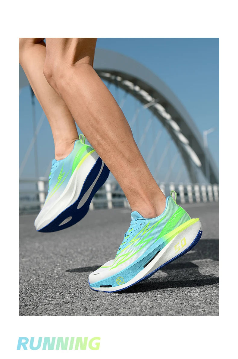 Men Sports Speciality Running Shoes Marathon Carbon Board Breathable Light Comfortable Women Athletic Nonskid Sneakers 2026 New