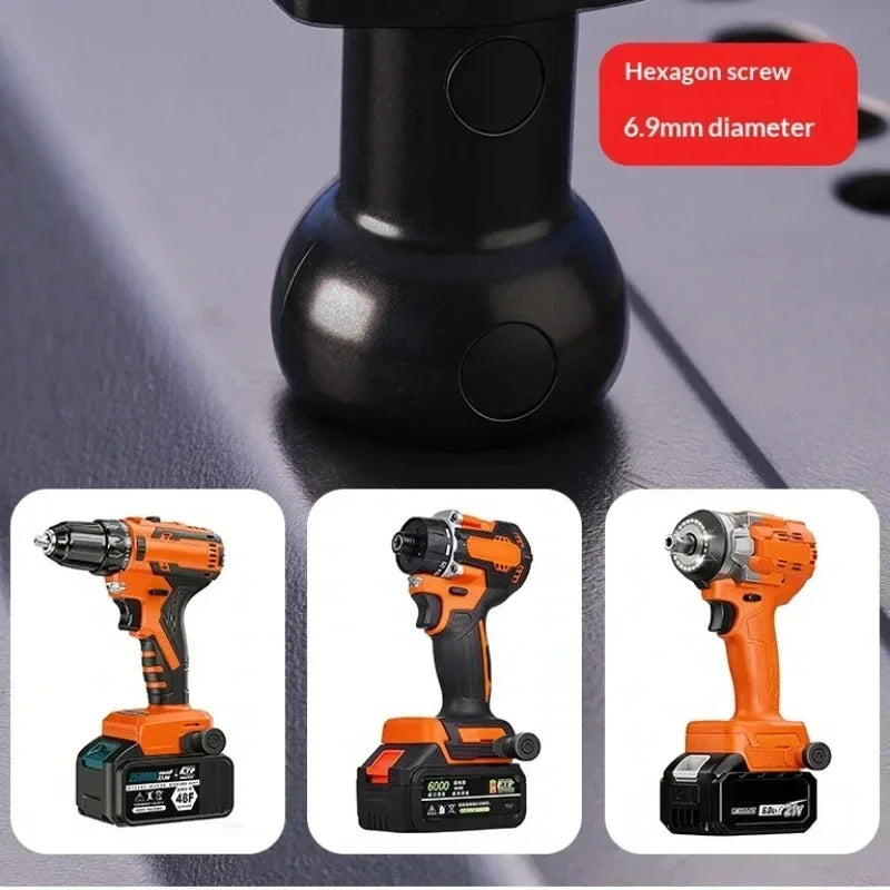 Self-locking Drill Holder Belt Clip Quick Release Heavy Duty Tool Holster for Power Drill Electric Screwdriver Tools Accessories