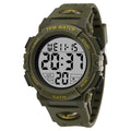 TPW Digital Watch with Big Numbers 5ATM Water Resistant Day Date Alarm Function Adventure Watch