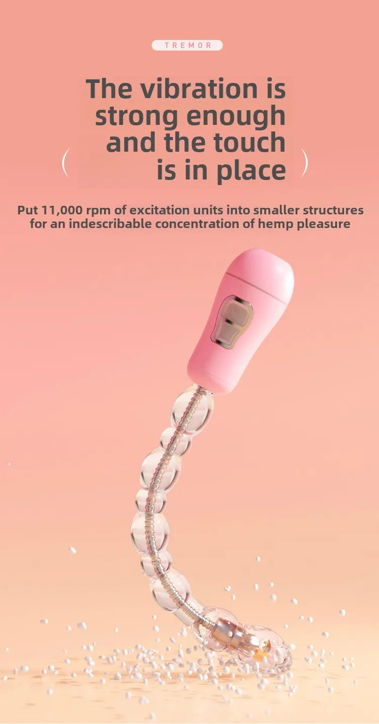 Electric Anal Plug Prostate Massager Anal Pull Beads Ass Vibrator Dildo G-Spot  Vaginal Stimulator Male Female Masturbator
