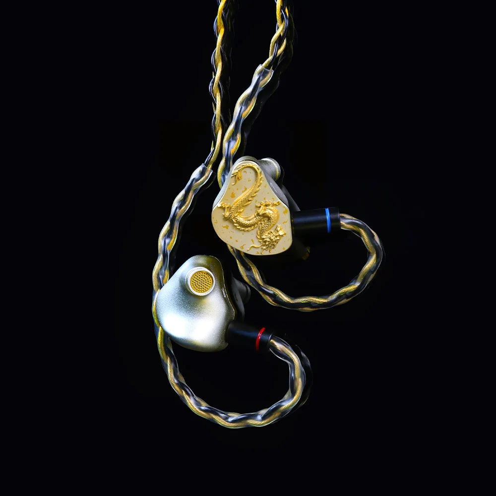 CVJ MYTHERA In-Ear Earphones 1DD+4BA+1 Knowles BA+1PD Treble Balanced Armature Hybrid Driver Hifi IEM 0.78mm Replaceable Cable