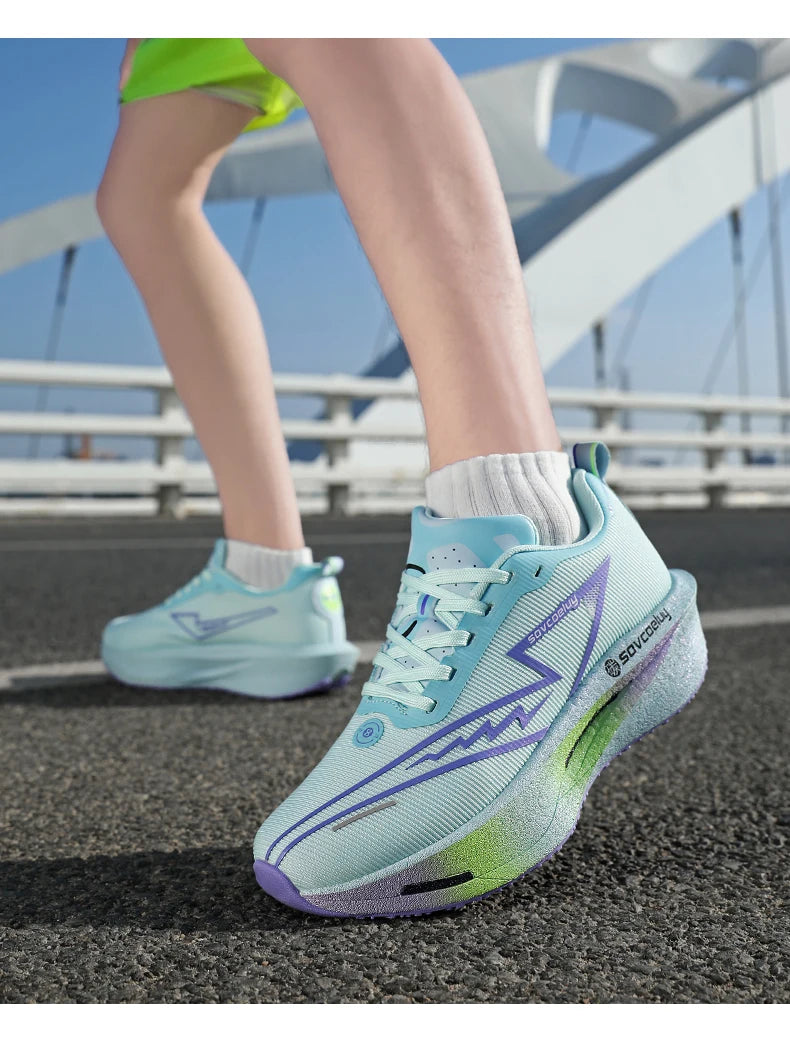 Running Shoes Carbon Board Sports Marathon Men Breathable Lightweight Women's Comfy Athletic Antiskid Sneakers Casual 2026 New