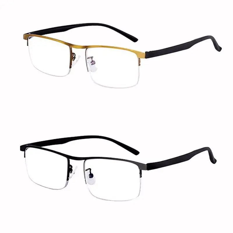 Intelligent Multifocal progressive reading glasses men women near and dual-use Anti-Blue Light automatic adjustment Eyewear