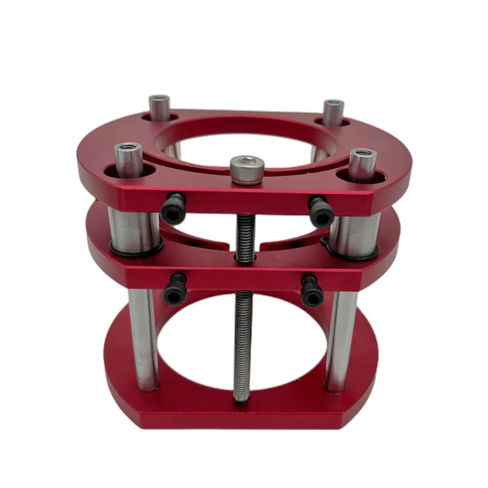 Precision Aluminum Router Lift Kit Hand Crank Router Plate Lifting System Woodworking Router Table Trimmer Engraving Machine