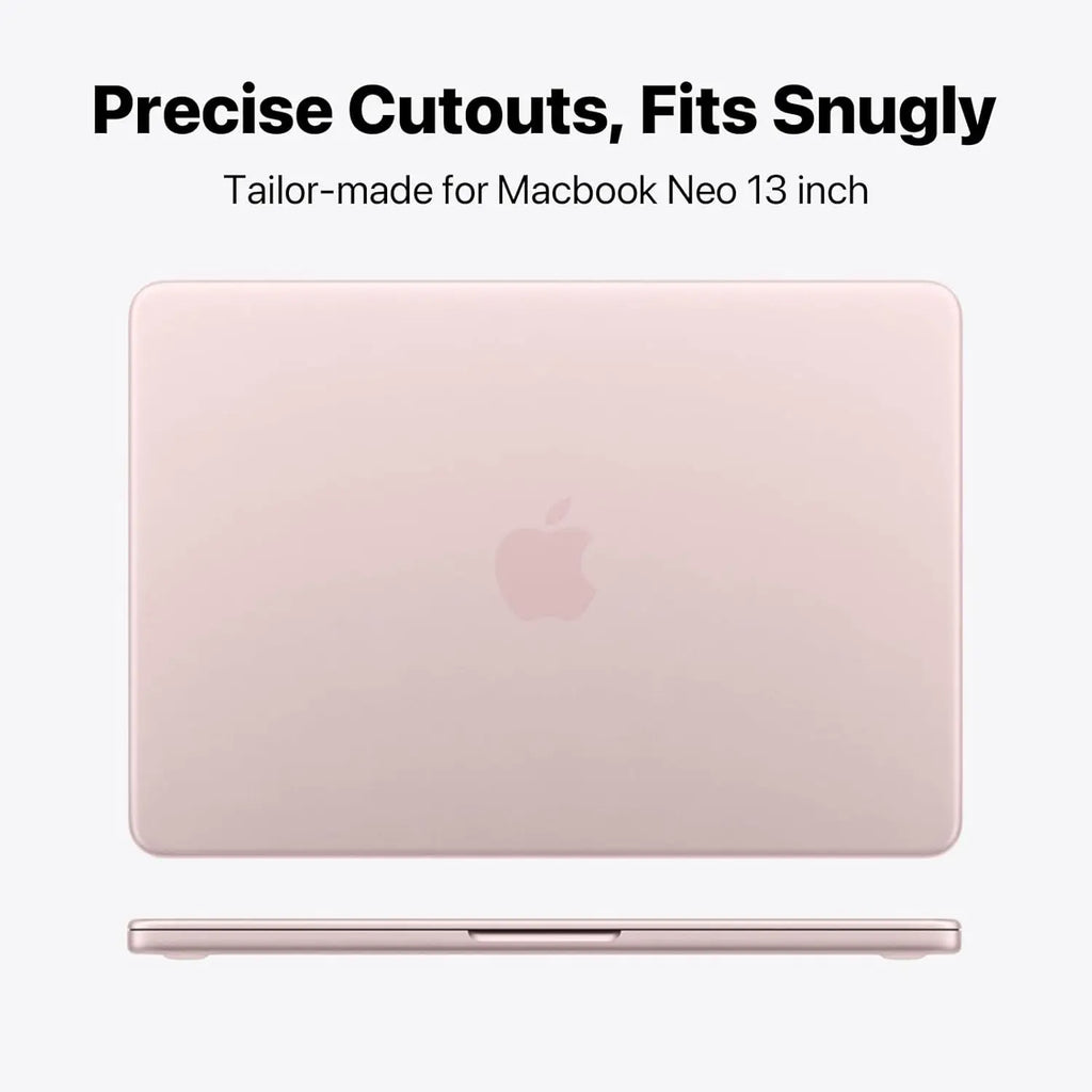 Laptop Case For MacBook Neo Case 13 inch 2026 100% Match Official Color Plastic Matte Hard Shell Case for A3404