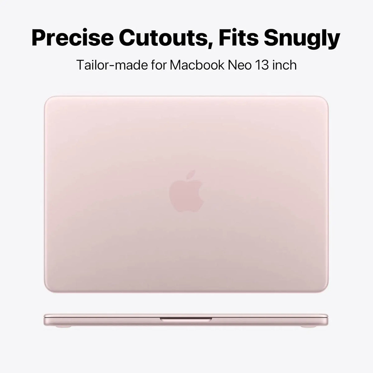 Laptop Case For MacBook Neo Case 13 inch 2026 100% Match Official Color Plastic Matte Hard Shell Case for A3404
