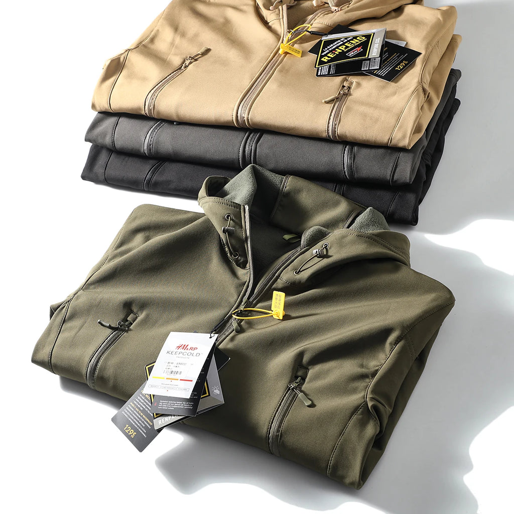 ARC New Storm Jacket Outdoor Sports Camping Mountaineering Fashion Men Plus Cashmere Windproof Waterproof Function Storm Jacket