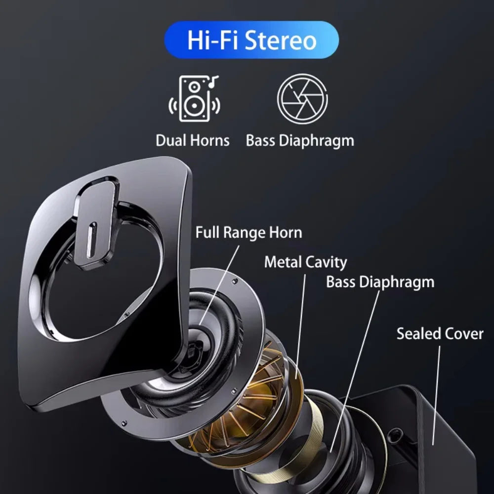 Colunas de Computador PC Sound Box HIFI Estéreo com Microfone e Luz LED para Computador de Secretária, Colunas de Gaming RGB com Som Surround