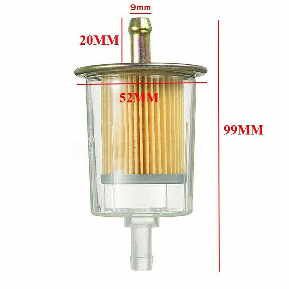 1 pc Gasoline Filter Diesel Extra Large Fuel Filter Universal RV Inline Fuel Line For Garden Tools Scooters Motorcycles Car Part