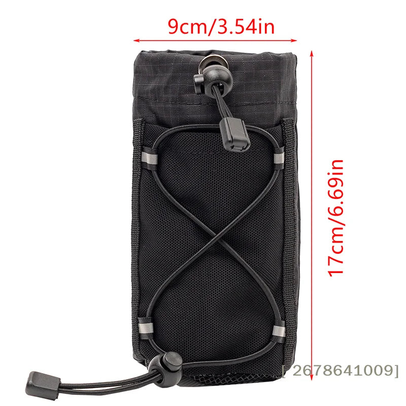 1Pc Expandable Modular Shoulder Strap Pouch , Outdoor Hydration Bottle & Phone Carrier with MOLLE Attachment Backpack Accessory