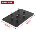 NEWACALOX PCB Fixture Clips Soldering Holder Third Hand Tool Magnetic Flexible Helping Hands with 3X LED Illuminated Magnifier