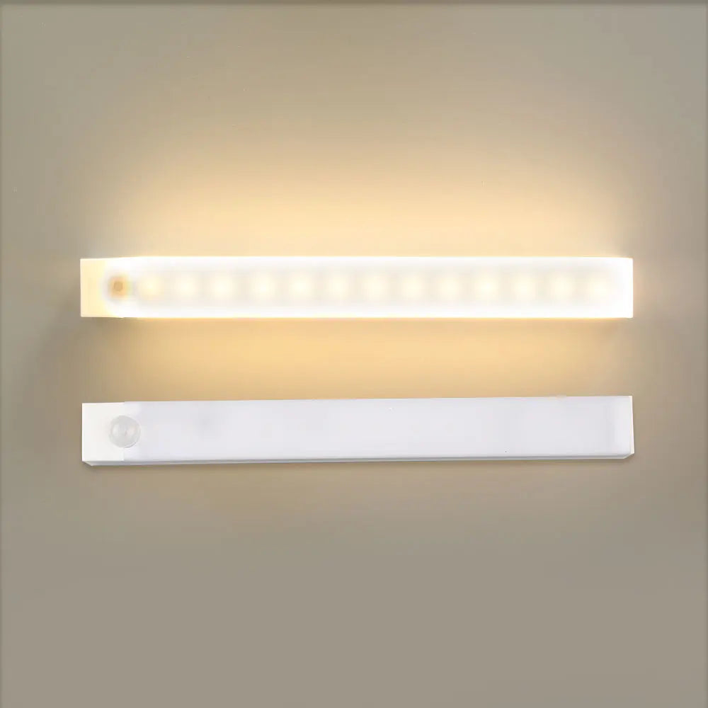 1 LED Motion Sensor Cabinet Light Wireless Magnetic USB Rechargeable under Cabinet & Closet Lighting Night Light for Kitchen