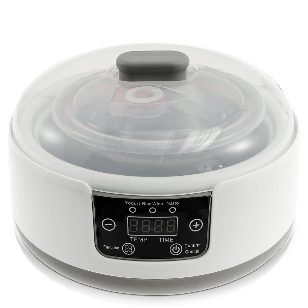 Electric Yogurt Maker Automatic Leben Enzyme Fermenter 1.2L Stainless Steel Intelligent Constant Temperature Fermentation Maker