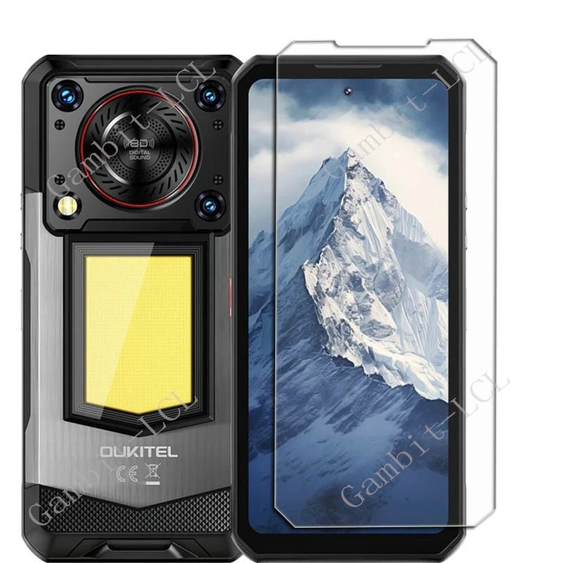 2PCS For Oukitel WP100 Titan WP200 Pro WP210 WP23 Plus WP300 WP35 WP39 WP53 S WP55 Ultra Screen Protection Tempered Glass Film