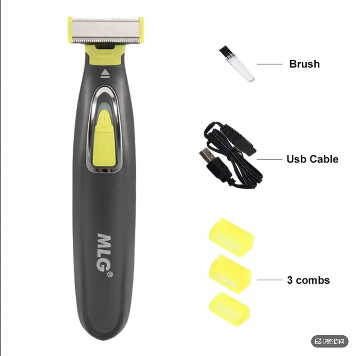 MLG Hot Selling Household Beard Shaver Easy Operation Beard Trimmer and Convenient Beard Shaving Razor