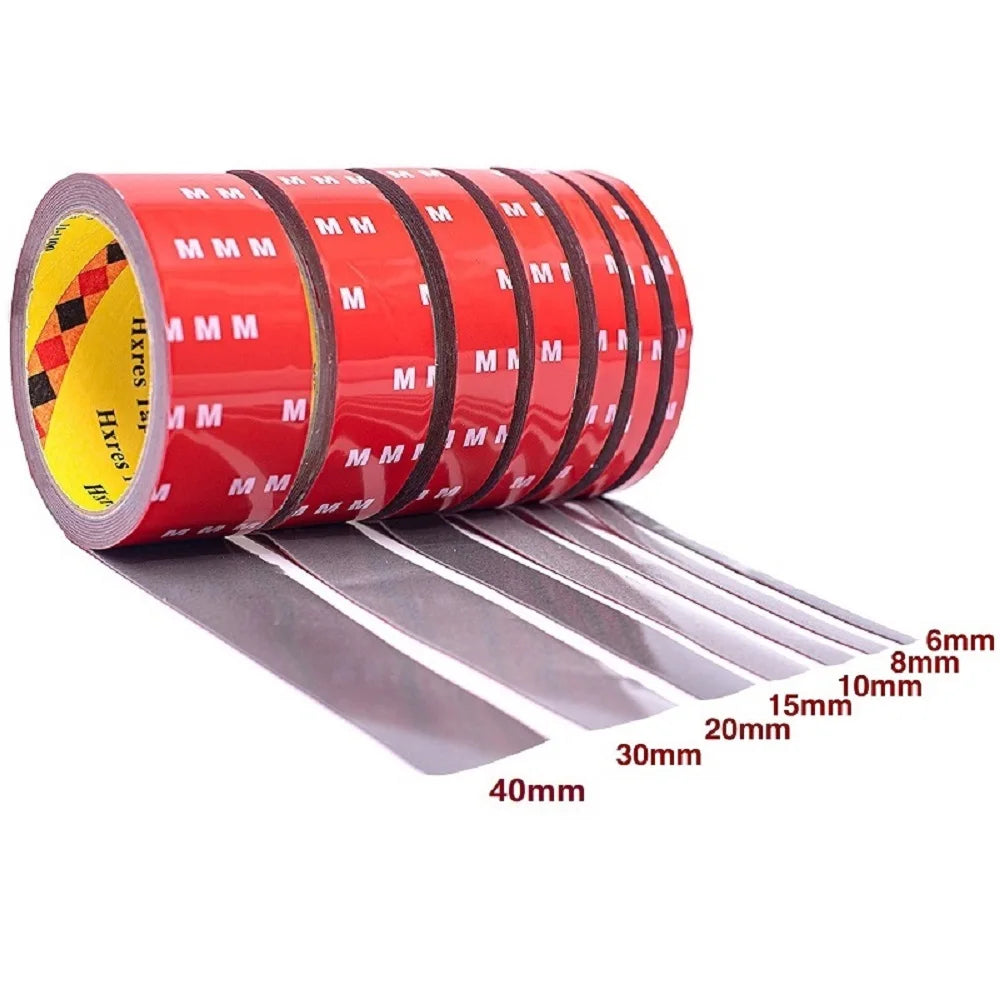 3Meter Double Sided Tape Adhesive Extra Strong Foam Adhesive Car Special Tape Roof Rack Tape Fixing Pad Sticky Traceless Sticker