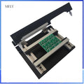 100*100mm SMT Steel Mesh Solder Steel Sheet PCB Solder Paste Printing Manual Micro Screen Printing Machine Printing Table