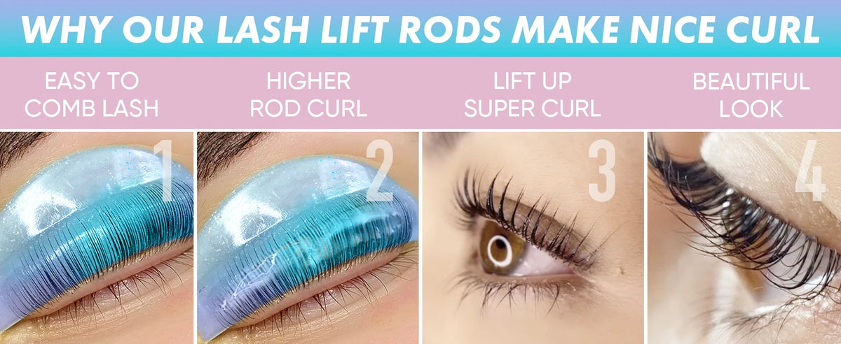 PERMANIA Nova Paleta de Pestanas Silicone Pestanas Rod Shield Pestanas Enrolador Pestanas Adesivo Lash Lift Pad Maquilhagem Ferramentas de Lifting de Pestanas