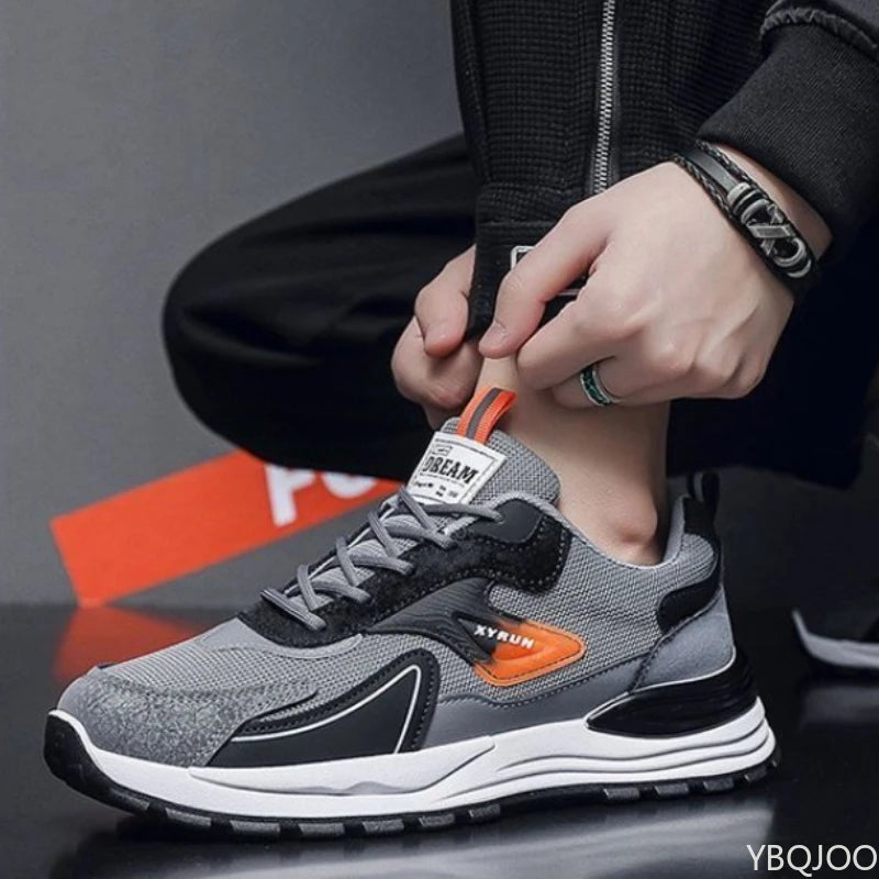 2025 Large Size Autumn Fashion New Item Breathable Casual Comfortable Men's Shoes Versatile Lightweight Flat Sports Men's Shoes