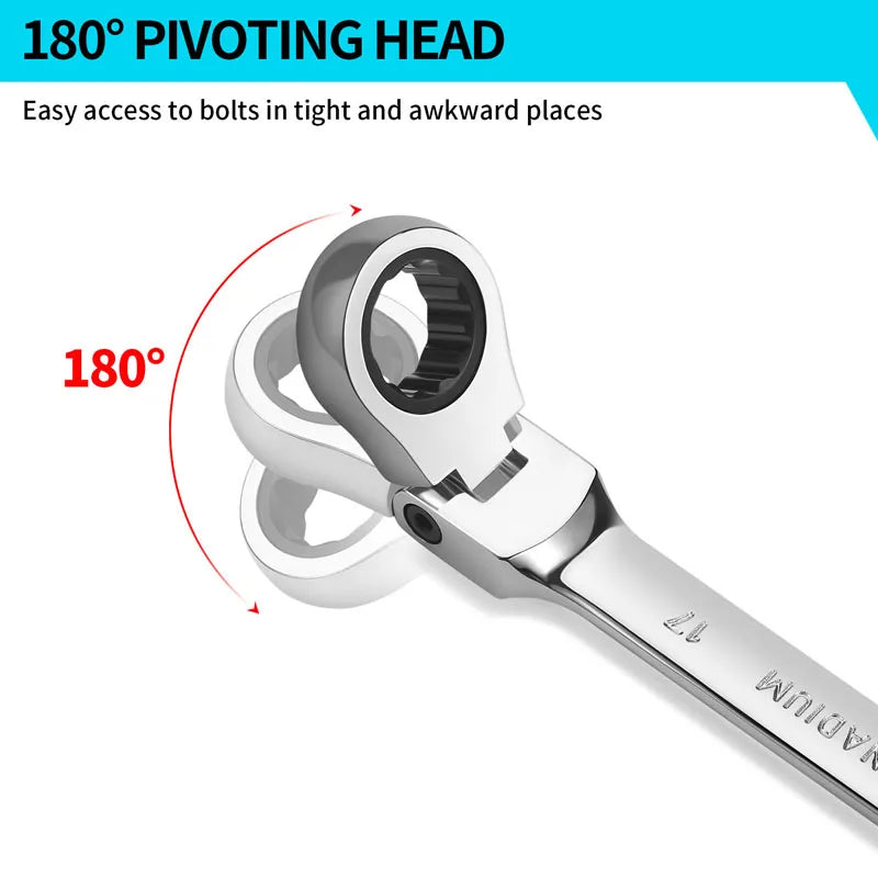 Multitool Wrench Ratchet Spanners Hand Tools Wrench Set Universal Car Wrench Car Repair Tools