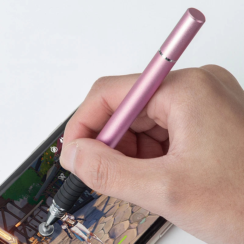 Universal 2 in 1 Fiber Stylus Pen Drawing Tablet Pens Capacitive Screen Caneta Touch Pen for Mobile Phone Smart Pen Accessories
