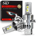 S&D H4 LED Lights Fog Bulb with Turbo Fan 30000LM 300W Super Bright Wireless Auto Lamp 6000K High Low Beam Car Headlamp CANBUS
