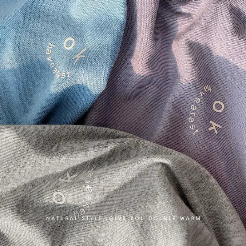 Summer Minimalist Boy Home Clothes Solid Color Loose and Comfortable Lightweight Sleepwear Casual Two-piece Set for Adults