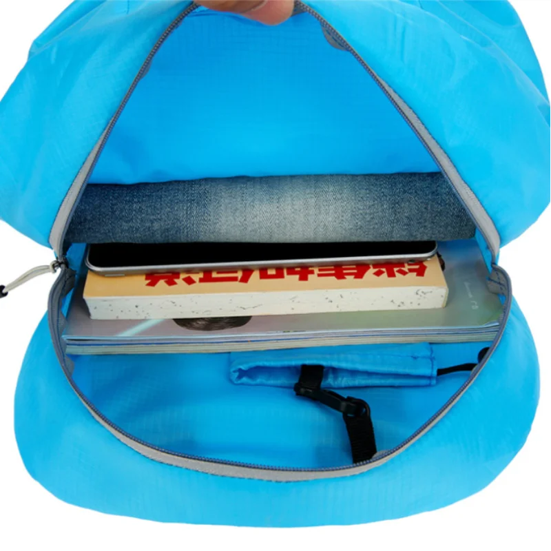 Portable Foldable Travel Backpack Light Sports Backpack Multifunctional Outdoor Mountaineering Bag Unisex Waterproof Backpack