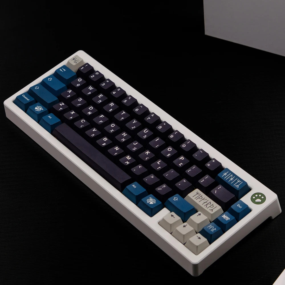 129 Keys GMK Norse Keycaps Cherry Profile PBT Dye Sublimation Keycap For MX Switch Mechanical Keyboard GK61 64 68 75 87 980