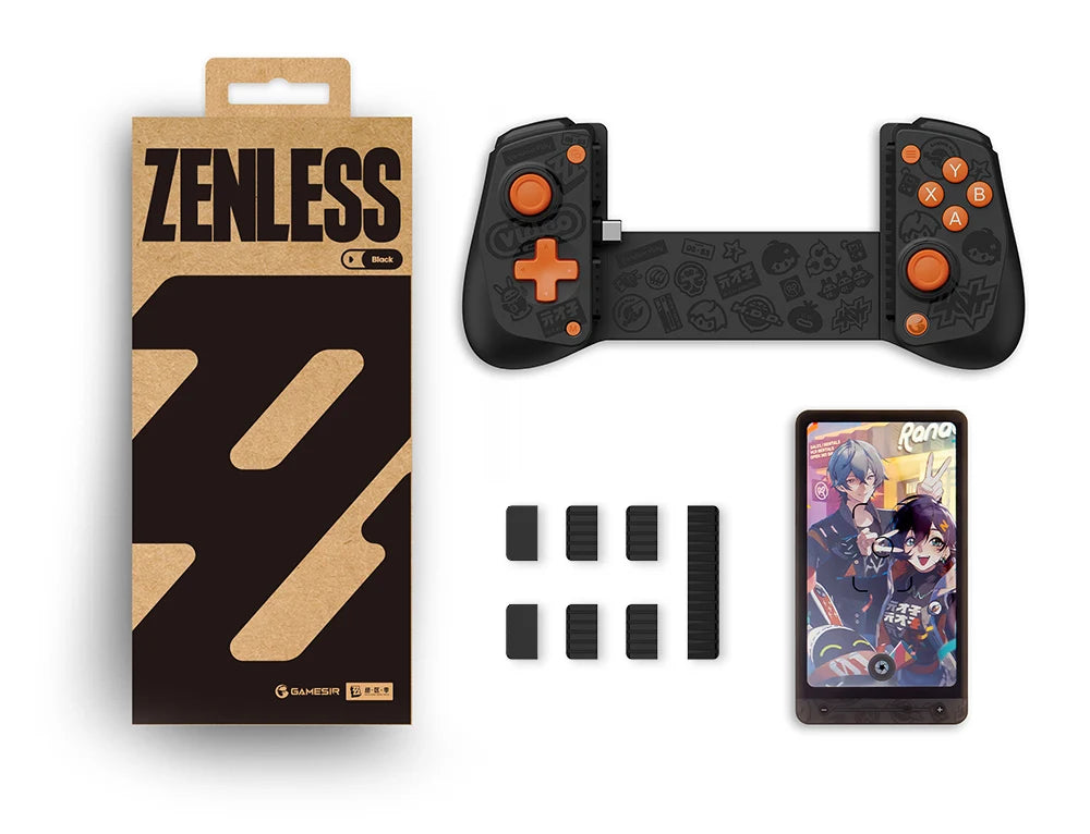 Comando para Telemóvel GameSir X5 Lite Zenless Zone Zero Edition para iPhone 17 16 15, Android, iPad Mini e Tablet Y700