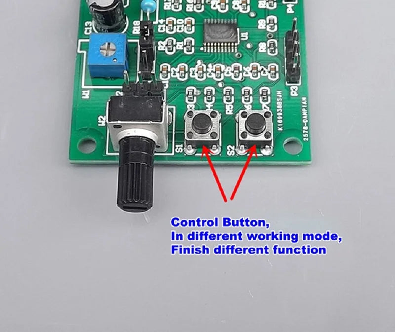 Adjust Speed Controller Module Micro Step Stepper Motor Drive Board Switch 2-phase 4-wire 4-phase 5-wire Stepping Motor 5V-12V