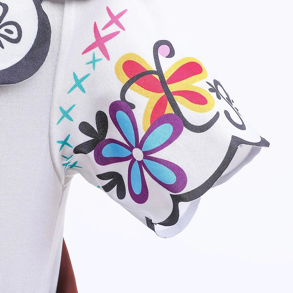 Children Princess Dress Kids Flower Madrigal Cosplay Costume Girls Mirabel Christmas Halloween Clothes Summer Outfit 2-10 Years