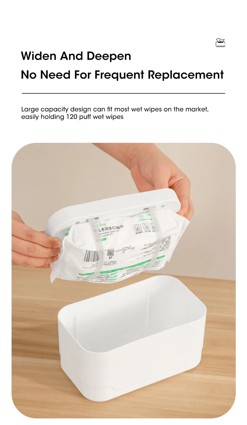 Baby Wet Wipes Heater LED Display Wet Wipes Dispenser Portable USB Charging Wipe Heater Car Home Wet Wipes Napkins Heating Box