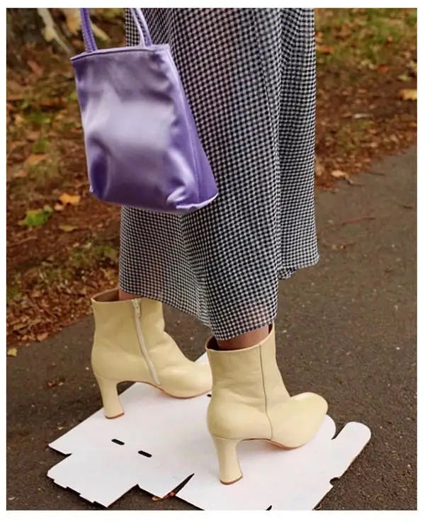 Women Bag Silk-like 2025 New Spring Summer Korean Simple Solid Purses and Handbags Girls Bags