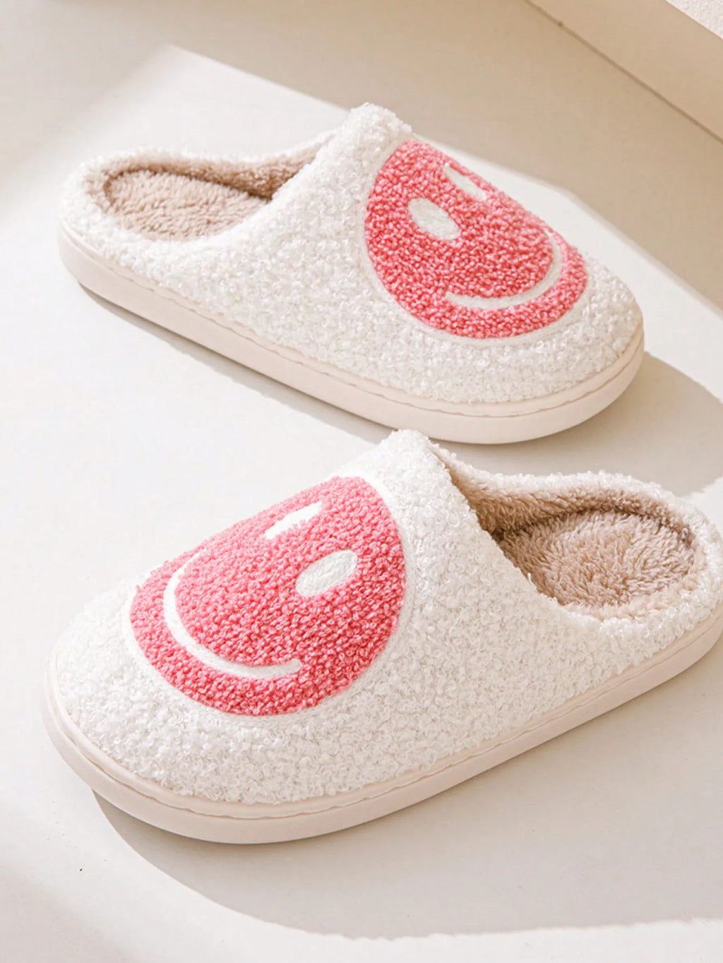 Children's Autumn and Winter Home Indoor Cotton Slippers, Warm Thick-Soled Home Plush Slippers