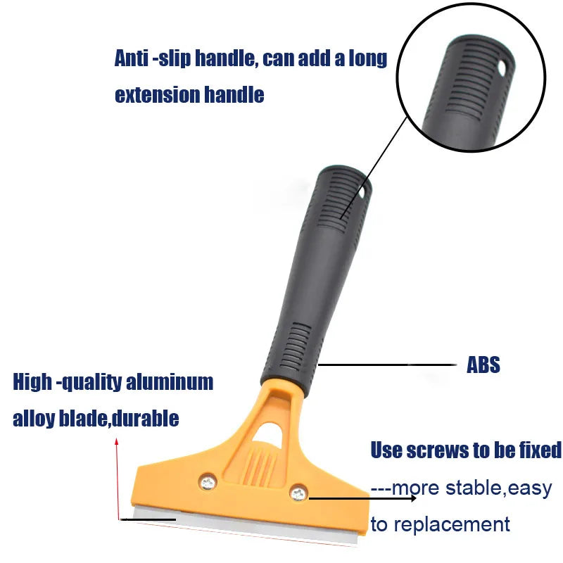 ALIWRAP Metal Blade Scraper Spatula Car Glue Sticker Remover Household Cleaning Window Ceramic Glass Oven Stain Removal Squeegee