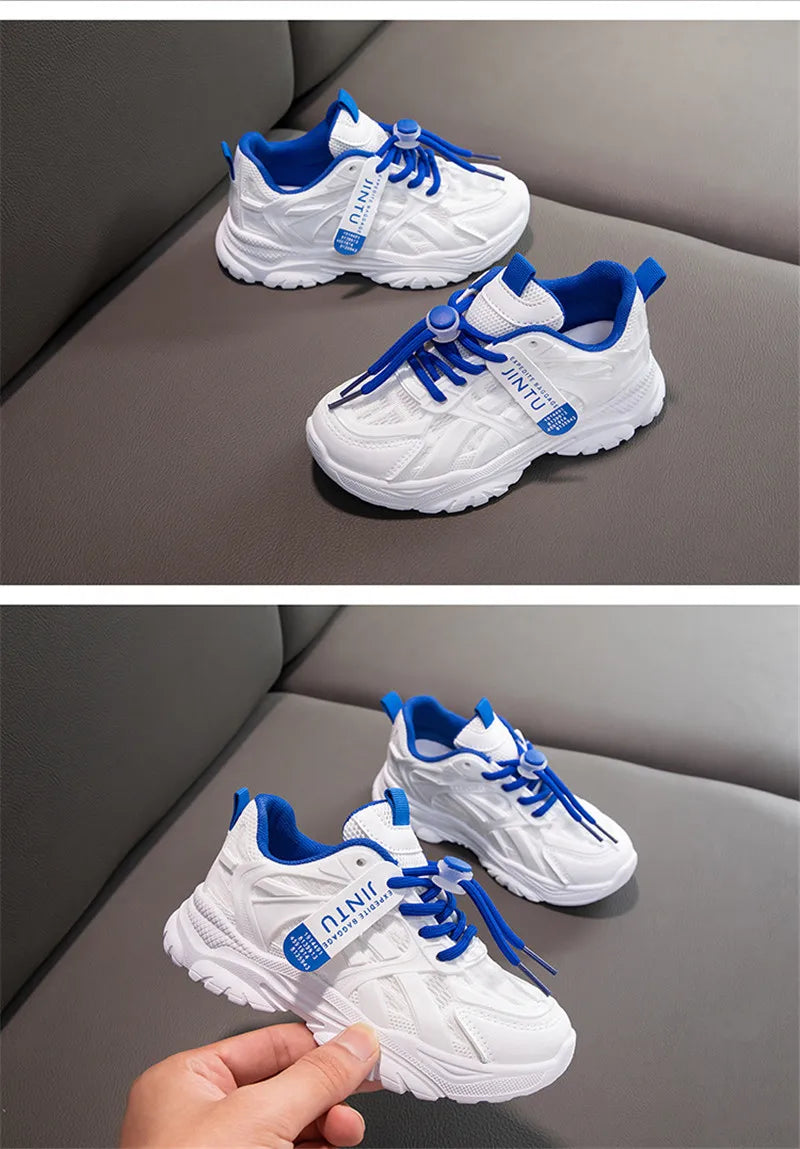 Size 26-36 Fashion Shoes Children Sneakers Sport Girls Shoes Child Rubber Leisure Trainers Kids Sneakers 2020 Brand Autumn Shoes