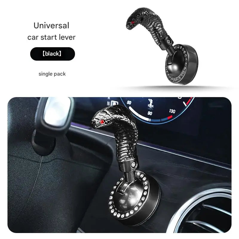 Snakehead Shaped One Click Pull Rod Start Bid Farewell to Tedious Starting Steps, Press and Start Operation Is Simple, Wear-Resi