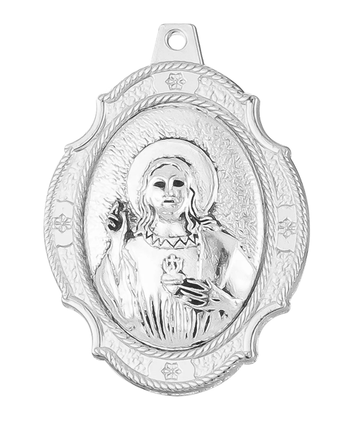 10 Styles 3 Colors Holy Icon Our Lady of Mount Carmel Miracle Madonna Pio Sacred Heart Jesus Pendant DIY Religious Keychain Part