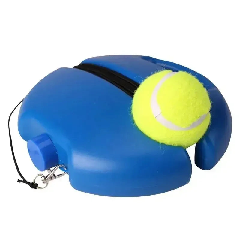 1WTennis Trainer with 1Pc Tennis Ball for Beginner, Tennis Rebounder Set for Self Training, Auxiliary Training Equipment