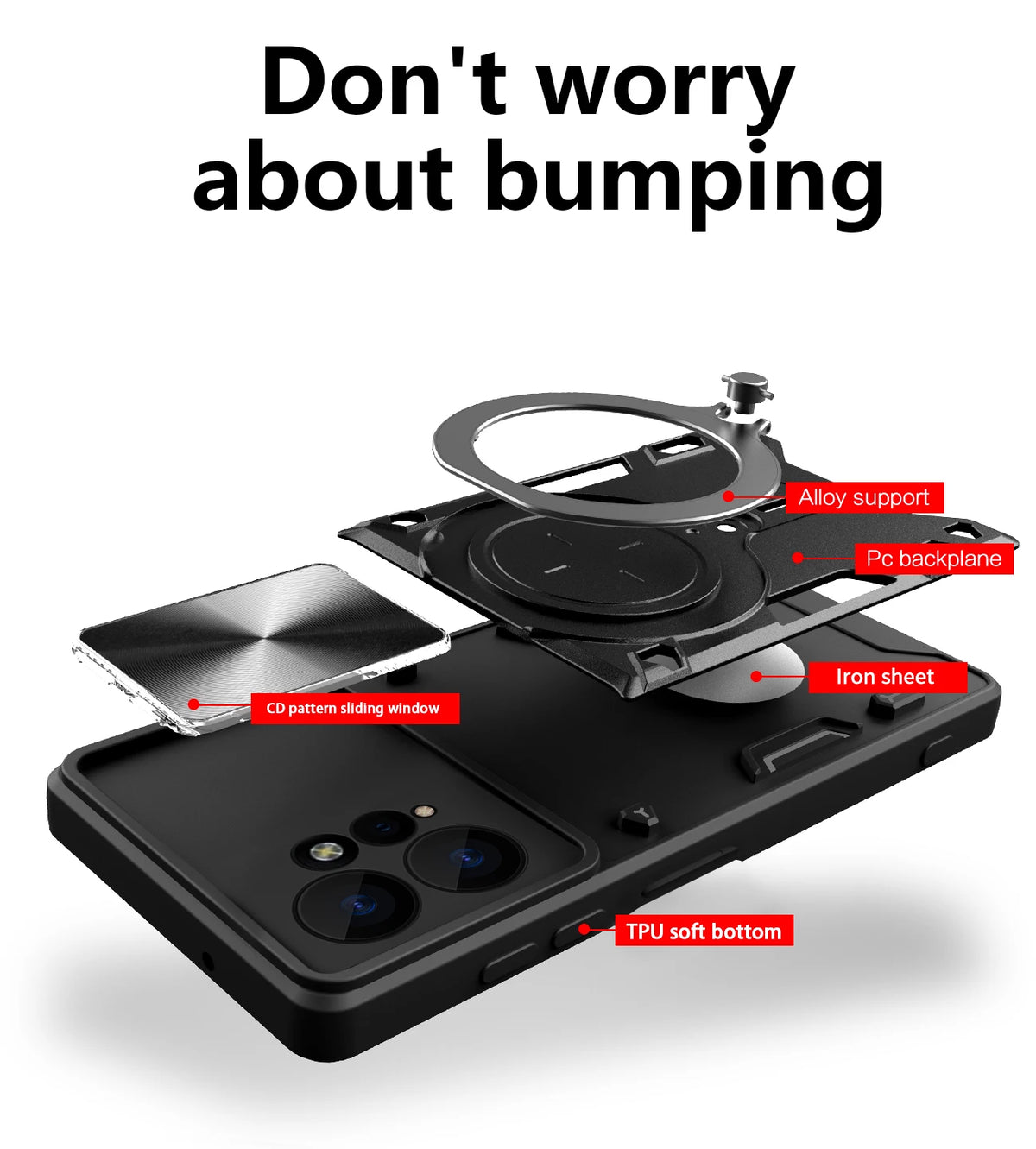 Magsafe Magnetic Camera protection case for Redmi Note 12 4G 12s  Armor Hybrid Metal Ring Back Cover For Redmi Note12 Pro Plus