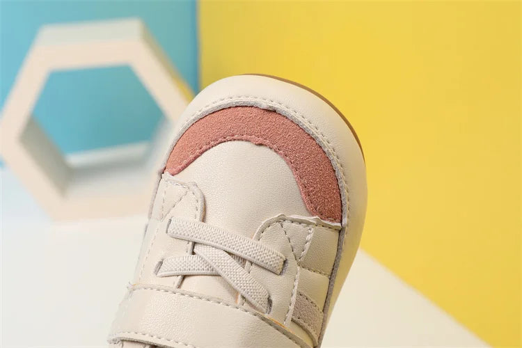 DIMI Spring/Autumn Baby Toddler Shoes Soft Breathable Microfiber Leather Infant Sneakers 0-3 Year Flat Walker Shoes