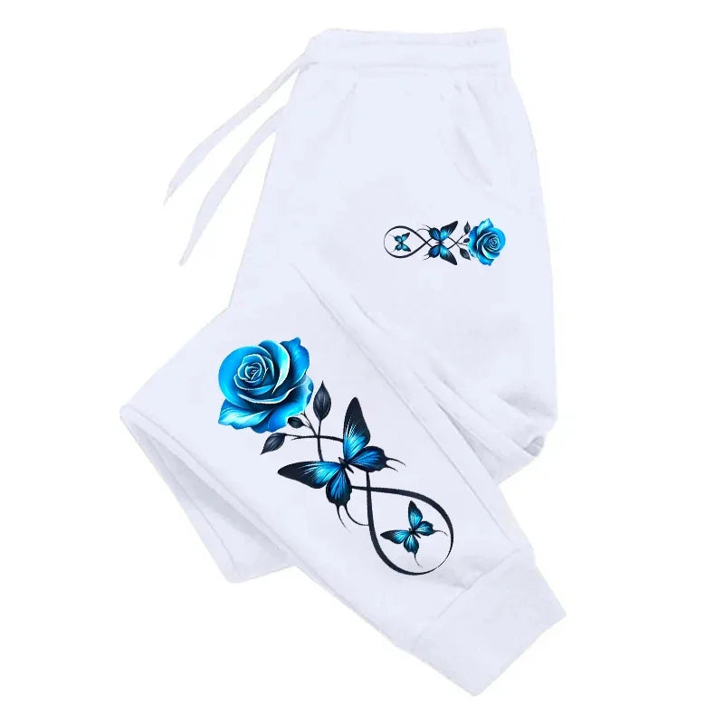 Casual High Quality Outdoors Women's Pants Sweatpants Elastic Band Woman Trousers Jogging Drawstring Sports Hot Sales Clothing